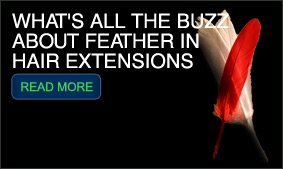What's all the buzz About Feather in Hair Extensions